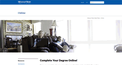 Desktop Screenshot of online.wp.missouristate.edu