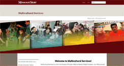 Desktop Screenshot of multicultural.missouristate.edu