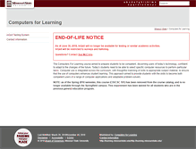 Tablet Screenshot of learning.missouristate.edu
