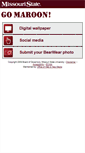 Mobile Screenshot of gomaroon.missouristate.edu