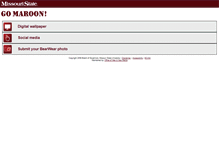 Tablet Screenshot of gomaroon.missouristate.edu