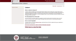 Desktop Screenshot of listserver.missouristate.edu