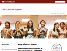 Tablet Screenshot of china.missouristate.edu